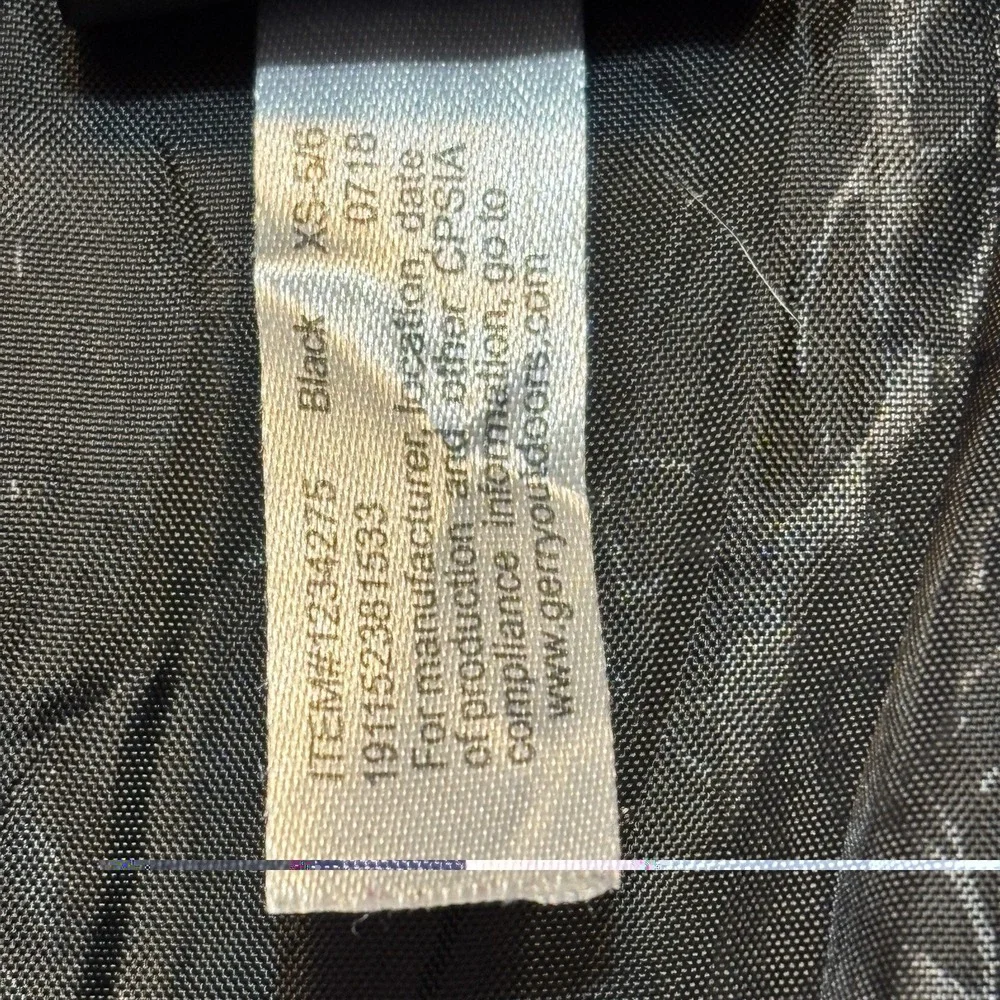 Gerry Puffer Jacket, Black, Winter Coat, Full Zip,‎ Youth XS 5/6